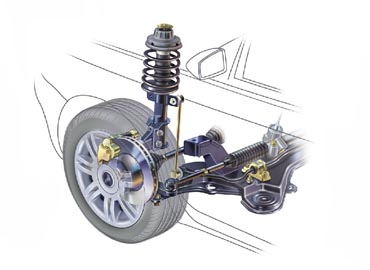 Замена амортизаторов